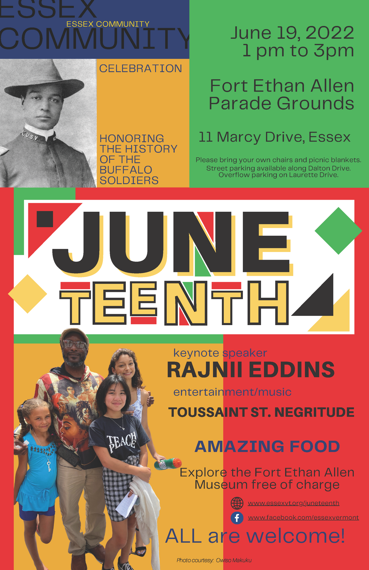 Celebrate Juneteenth City Of Essex Junction Vermont