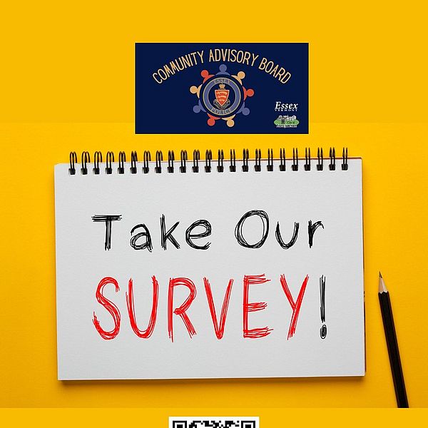 Take our survey graphic