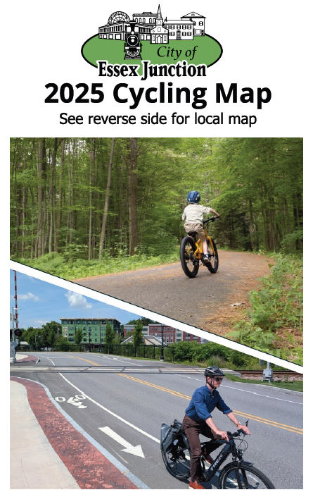 screenshot of cover page of printed map