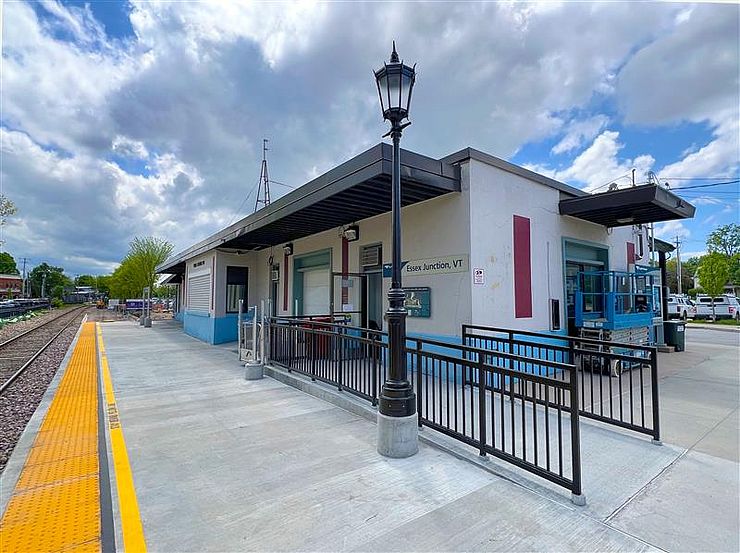 Essex Junction Amtrak Station image