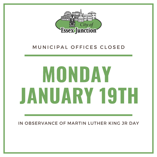 MLK office closure sign