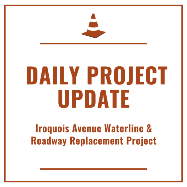 Daily Project Update graphic